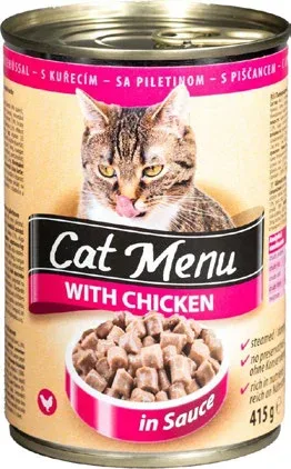 Cat Menü nedves macskaeledel