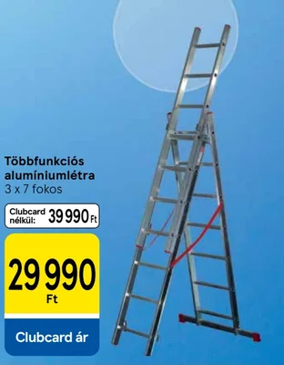 Többfunkciós alumíniumlétra