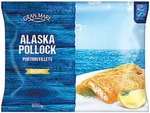 Gran Mare panírozott tőkehalszelet filéből