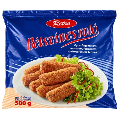 Retro bélszínes roló