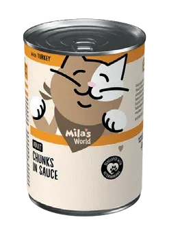 Mila's World Nedves macskaeledel szószban