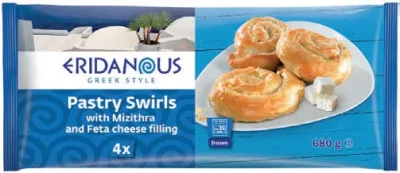 Eridanous csavart pite