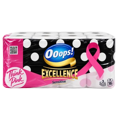 Ooops! Pink Ribbon toalettpapír