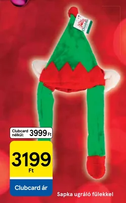 Sapka ugráló fülekkel