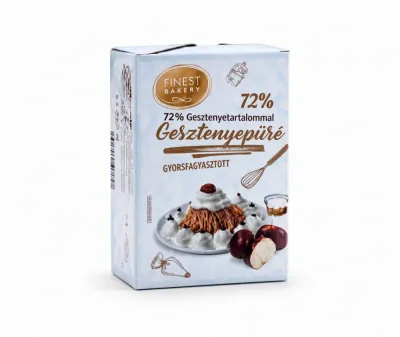 Finest Bakery gesztenyepüré
