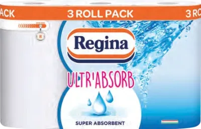 Regina Ultra Absorb papírtörlő, 3 tekercs