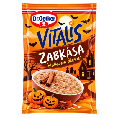 Dr. Oetker Vitalis Halloween fűszeres zabkása alappor