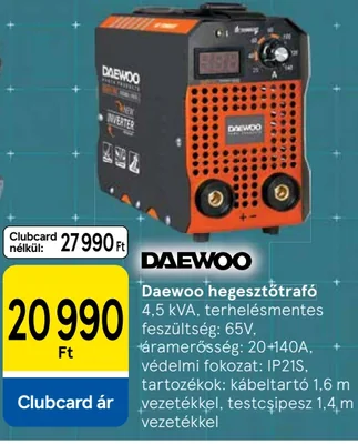 Daewoo hegesztőtrafó