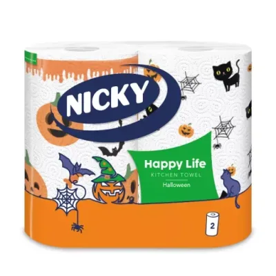 Nicky Happy Life Halloween papírtörlő