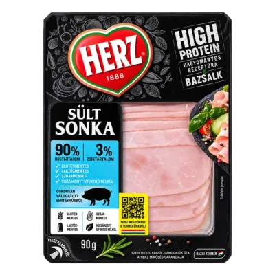 Herz sonka, karaj szeletelt, csomagolt
