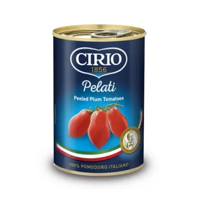 Cirio hámozott, egész paradicsom
