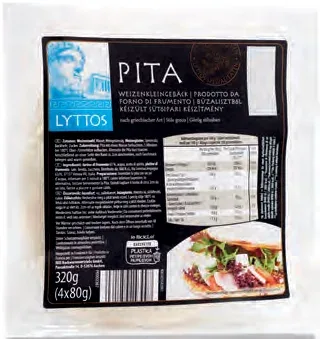 Lyttos Pita elősütött kenyérlepény