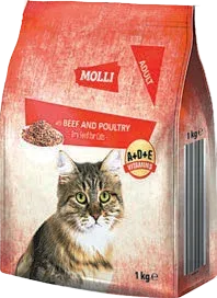 Molli száraz macskaeledel