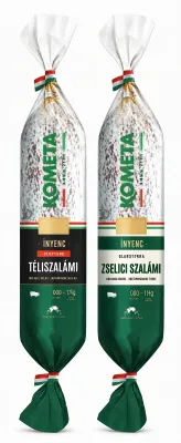 Kométa ínyenc zselici szalámi csemege paprikás