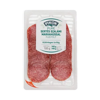 Pikok Pure Sertésszalámi marhahússal