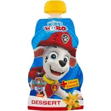 Kids World vaníliás túródesszert