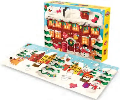 Play-Doh adventi kalendárium