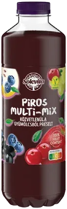 Solevita Piros multivitamin gyümölcslé