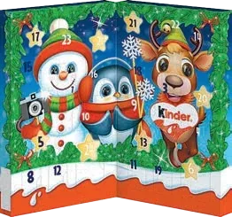 Kinder adventi kalendárium