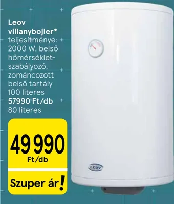 Leov villanybojler
