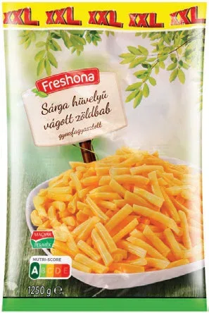 Freshona Sárga hüvelyű vágott zöldbab