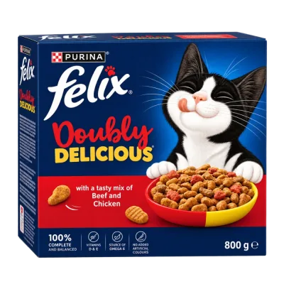 Felix Doubly Delicious száraz macskaeledel