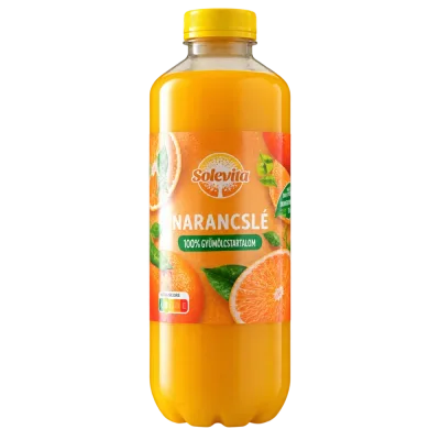Solevita Narancslé 100% gyümölcstartalom