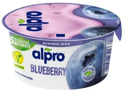 Alpro kékáfonyás növényi alapú desszert
