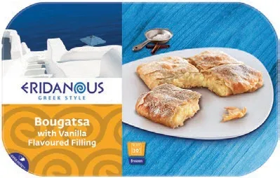 Eridanous Bougatsa vaníliaízű rétes