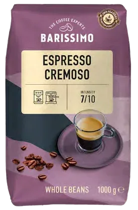 Barissimo Espresso Cremoso szemes kávé