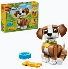 LEGO Creator 3-in-1 31382 Aranyos állatok: Játékos kiskutya