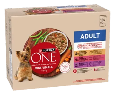Purina ONE Mini nedves kutyaeledel