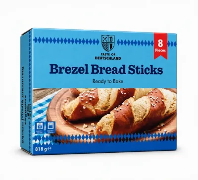 Bajor stangli (Brezel Bread Sticks)