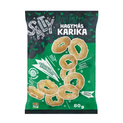 Salty hagymás ízesítésű karika