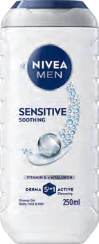 Nivea / Nivea Men tusfürdő 250 ml
