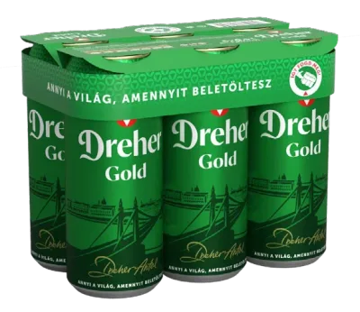 Dreher Gold világos sör