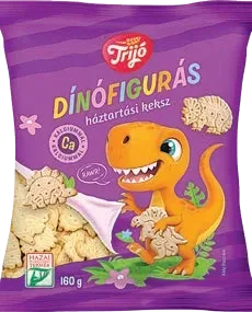 Trijó dínófigurás keksz