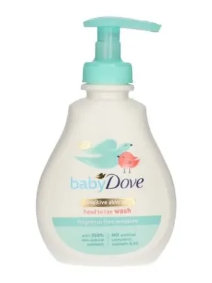 Dove Baby illatmentes babafürdető és sampon