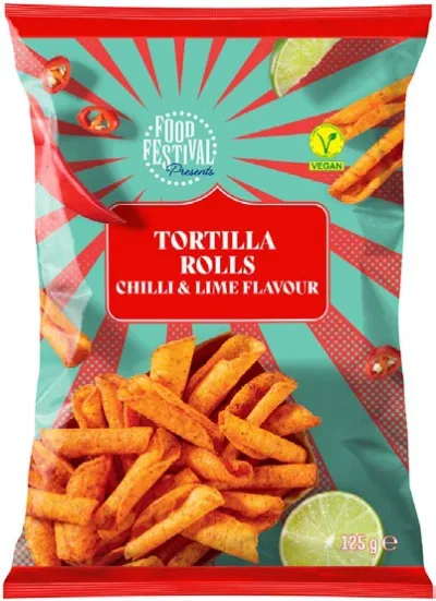 Food Festival Tortilla Rolls
