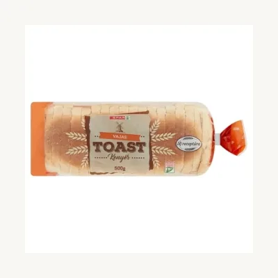SPAR vajas toast kenyér szeletelt, csomagolt