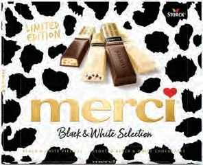 Merci Black & White csokoládé