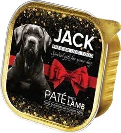 Jack pástétom kutyaeledel báránnyal
