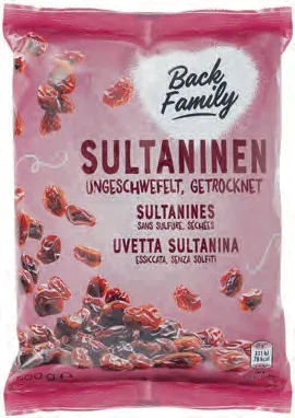 Back Family mazsola (Sultaninen)
