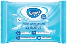 Wippy nedves toalettpapír