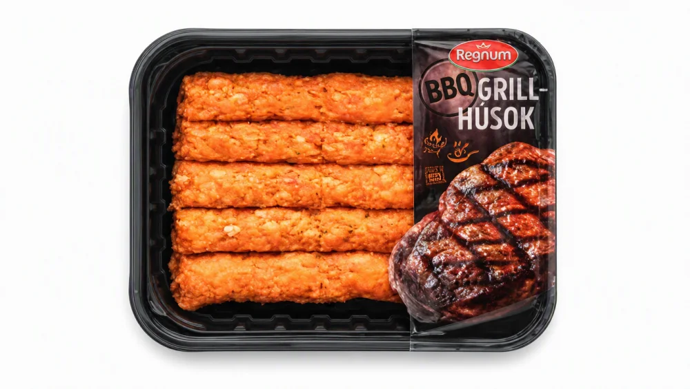 Regnum BBQ csévapácsi nyárs; tálcás