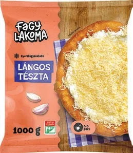 Fagylakoma lángos tészta
