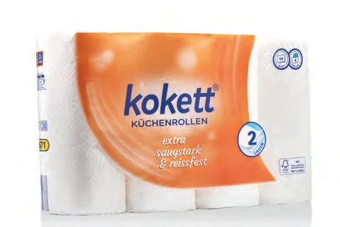 Kokett papírtörlő