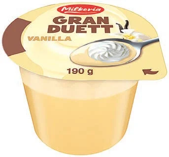 Gran Duett tejszínhabos puding
