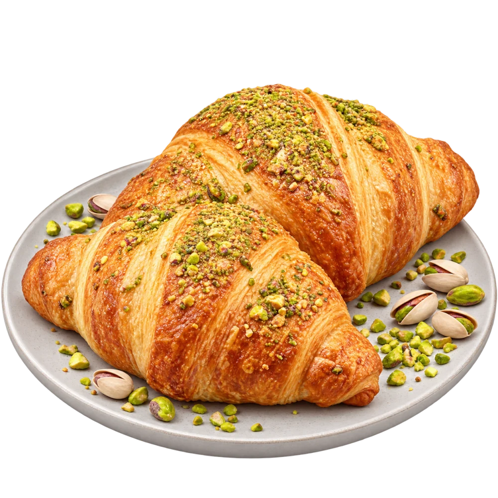 Pisztáciás croissant