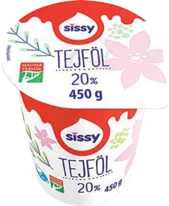Sissy tejföl 20%